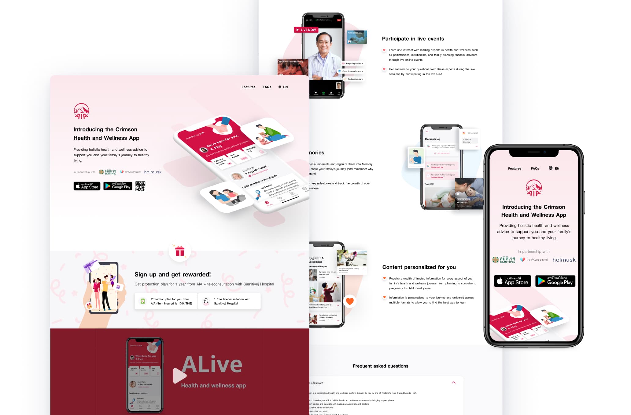 Landing page